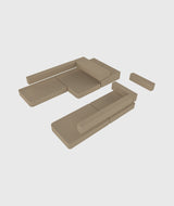 Upholstery for Goldfish 43 Ocean - Sand Beige