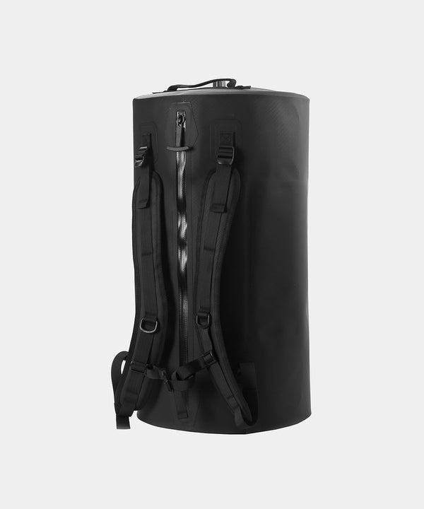 Goldfish Waterproof bag in black 80L - Frontside view