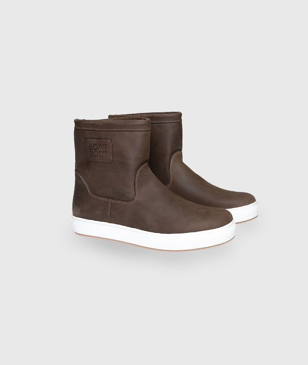 Boat Boot low cut in brown as a pair